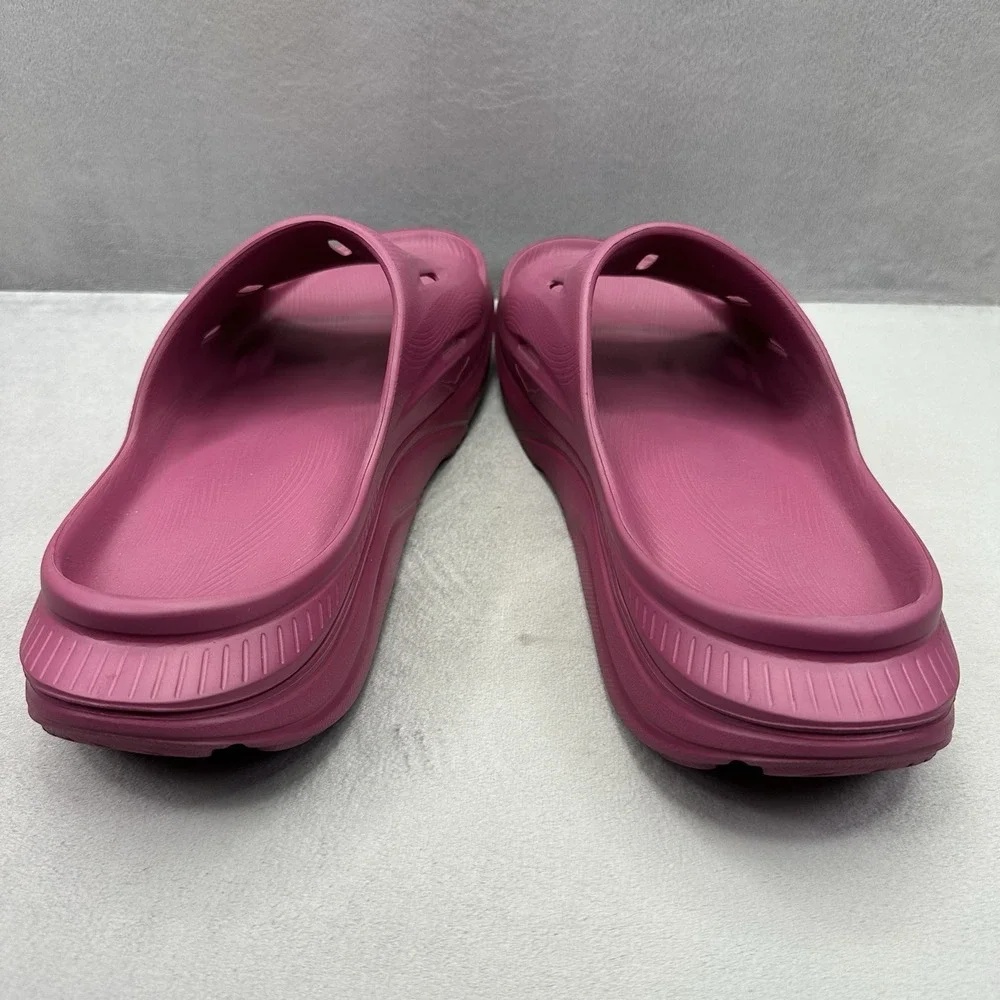 Mens Size 12 Hoka One One Ora Recovery Slide 3 Sandals Raspberry Comfort Slide